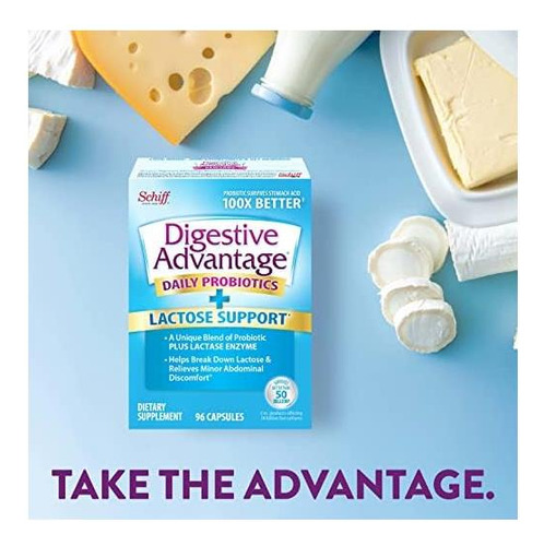 Cápsulas Advantage Lactose Defense (96 Unidades Em Uma) - Imagem 11