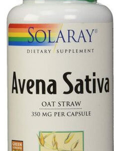 Avena Sativa 100 Cápsulas Da Solaray