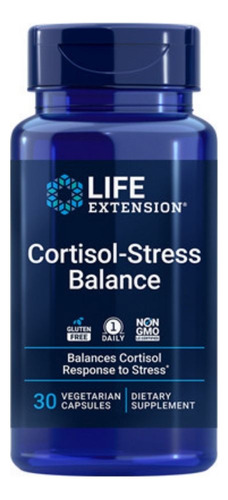 Cortisol-stress Balance 30 Veg Caps By Life Extension