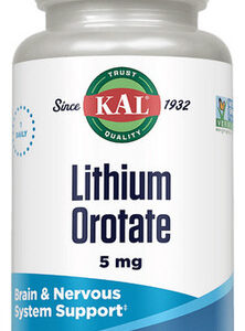 Lithium Orotate 120 Veg Caps By Kal