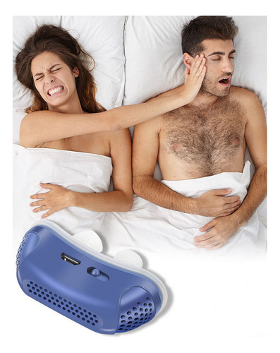 2pc Unidades Mini Dispositivo De Ronco Elétrico Anti-ronco- - Imagem 3