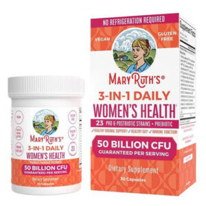 3-in-1 Women's Daily Health Capsules 30 Count By Maryruth's