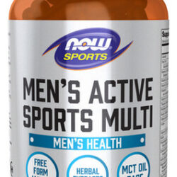 Géis Multi 180 Para Esportes Ativos Masculinos Da Now Foods