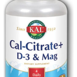 Cal-citrate+ 120 Comprimidos Da Kal