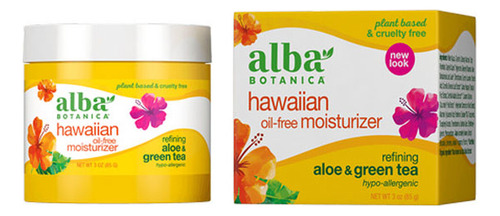 Hidratante Havaiano Sem Óleo De Aloe E Chá Verde De 3 Onças