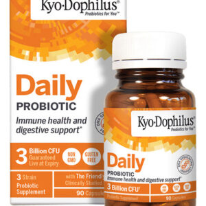 Probiótico Diário Kyo-dophilus 90 Cápsulas Da Kyolic