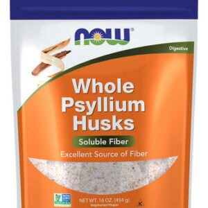 Whole Psyllium Husk 1 Lb By Now Foods