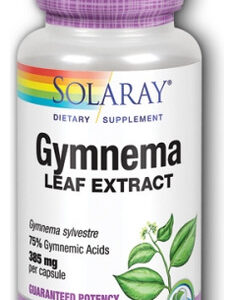 Gymnema 385 Mg 60 Cápsulas Da Solaray