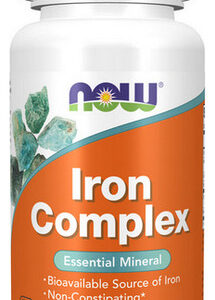 Complexo De Ferro 100 Comprimidos Da Now Foods