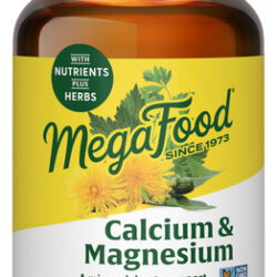 Calcium & Magnesium 60 Tabs By Megafood