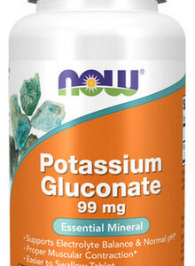 Gluconato De Potássio 99 Mg 100 Comprimidos | Por Now Foods