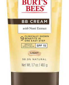 Cuidado Facial Bb Cream Light Spf 15 1,7 Onças Da Burts Bees