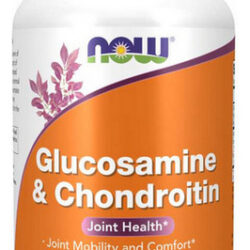 Glucosamina E Condroitina 240 Cápsulas Da Now Foods