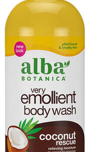 Gel De Banho E Duche Coconut Rescue 32 Oz Da Alba Botanica
