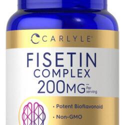 Suplemento Carlyle Fisetin Complex 200 Mg 90 Cápsulas