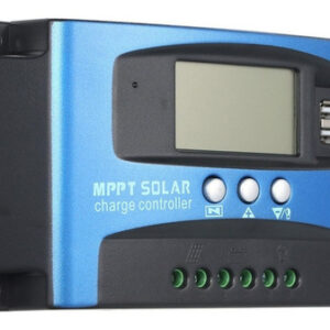 Controlador De Carga Solar Lazhu 60a Mppt Dual Usb Ld Displa