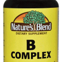 Cápsulas B Complex 100 Cápsulas Da Nature's Blend