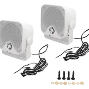 2x Alto-falantes Marinhos Para Barco Alto-falantes Externos