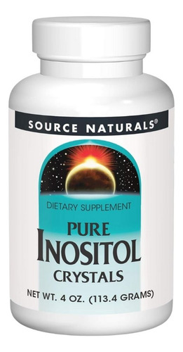 Inositol Crystals 4 Oz By Source Naturals