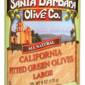 Olive Grn Pitted Tin 5.75 Oz(case Of 12) By Santa Barbara