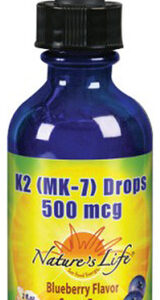 Vitamin K2 (mk7) Drops Blueberry 2 Oz By Nature's Life