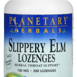 Slippery Elm Lozenge Tangerine 200 Pastilhas Da Planetary He