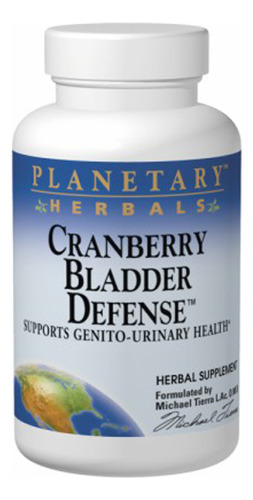 Cranberry Bladder Defense 60 Tabs By Planetary Herbals