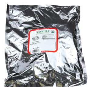 Raiz De Bardana Orgânica Cortada E Peneirada De 1 Kg Pela Fr