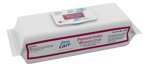 Estojo Personal Wipe Sem Perfume De 8 Da Dynarex