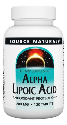 Alpha-lipoic Acid 200 Mg 120 Tabs By Source Naturals
