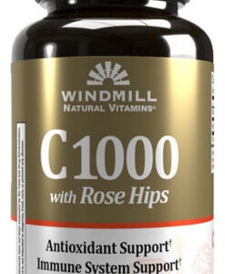 Vitamina C Com Roseira Brava 1000 Mg 100 Comprimidos Da Wind