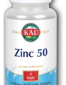 Zinco 50 60 Comprimidos Por Kal