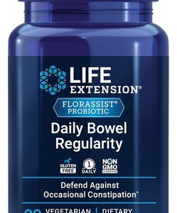 Florassist Daily Bowel Regularity 30 Caps By Life Extension