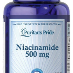 Niacinamida 500 Mg 100 Comprimidos Da Puritan&quots Pride