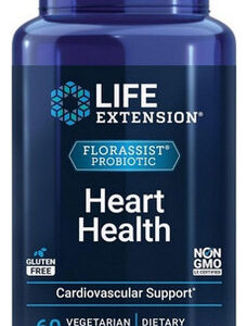 Probiótico Florassist Heart Health 60 Cápsulas Da Life Exten