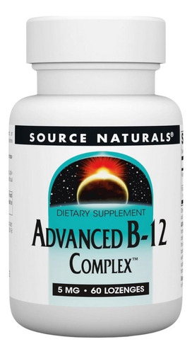 Advanced B-12 Complex 60 Tabs By Source Naturals