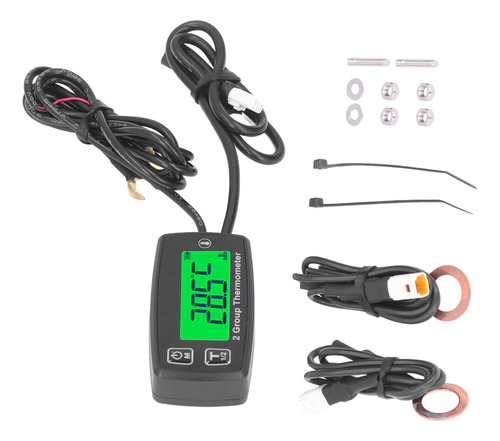 Termômetro Digital, Medidor De Temperatura De Motor Lcd De C - Imagem 7