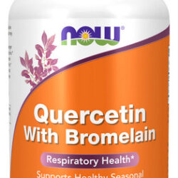 Quercetina Com Bromélia 240 Vcaps Da Now Foods