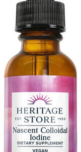 Nascent Colloidal Iodine 246 Mcg 1 Fl Oz By Heritage Store