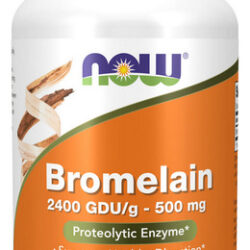 Bromelain 2400gdu/500 Mg 120 Veg Caps By Now Foods