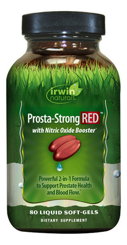 Cápsulas Gelatinosas Prosta-strong Red 80 Da Irwin Naturals