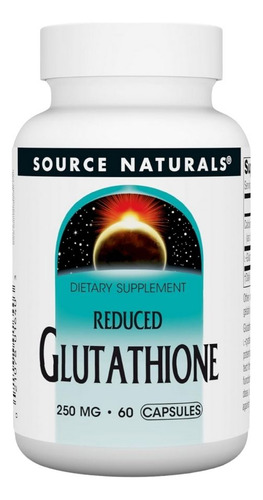 Reduced Glutathione 60 Caps By Source Naturals