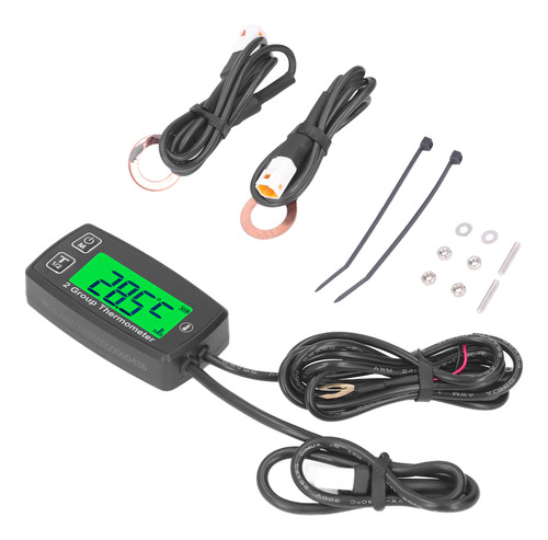 Termômetro Digital, Medidor De Temperatura De Motor Lcd De C - Imagem 6