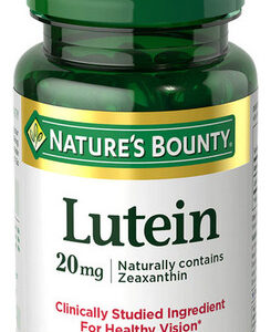Luteína Natures Bounty 20 Mg 40 Géis By Nature&quots Bounty