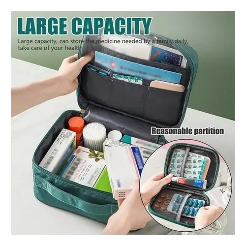 Kit De Primeiros Socorros Portátil Kit Médico De Grande Capa - Imagem 4