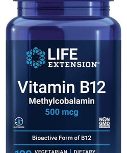 Vitamin B12 500 Mcg 100 Lozenges By Life Extension
