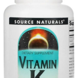 Vitamin K 500 Mcg 200 Tabs By Source Naturals