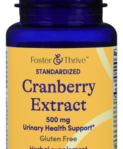Extrato Padronizado De Cranberry 500 Mg E 30 Comprimidos Da