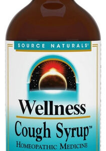 Wellness Cough Syrup 8 Fl Oz By Source Naturals
