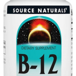 Vitamin B-12 2000 Mcg 100 Tabs By Source Naturals